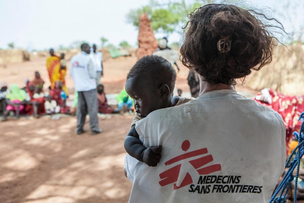 Camp de réfugiés de Yida, Soudan du Sud, avril 2013.
 © Yann Libessart/MSF