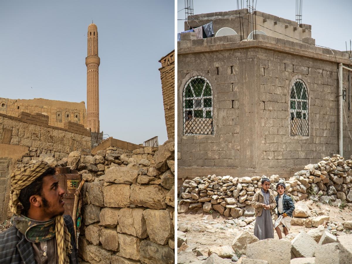 Vieille-ville de Khamer, dans le gouvernorat d'Amran, avril 2019.&nbsp;
 © Agnes Varraine-Leca/MSF