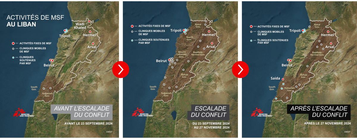 Activités de MSF au Liban
 © MSF