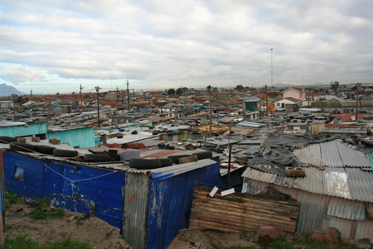 Township de Khayelitsha, Le Cap, mars 2011.
 © Kenneth Tong