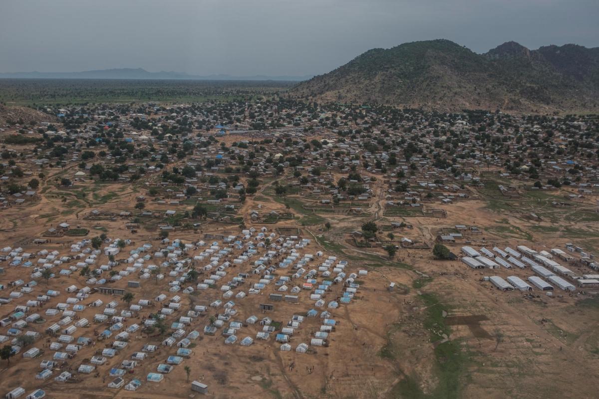 La ville de Pulka, située dans l'État de Borno, à proximité de la frontière camerounaise.&nbsp;
 © MSF/Anna Surinyach