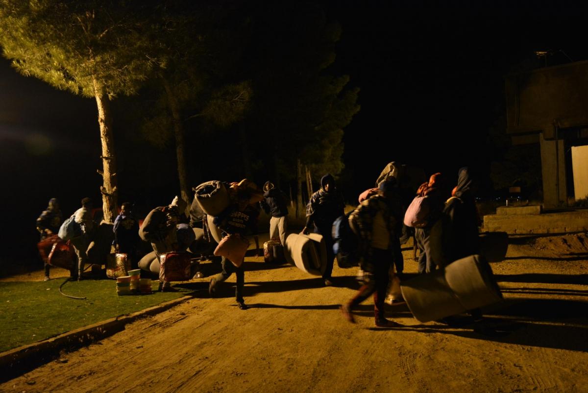 Transfert de réfugiés, Libye, juin 2019.
© Jérôme Tubiana/MSF