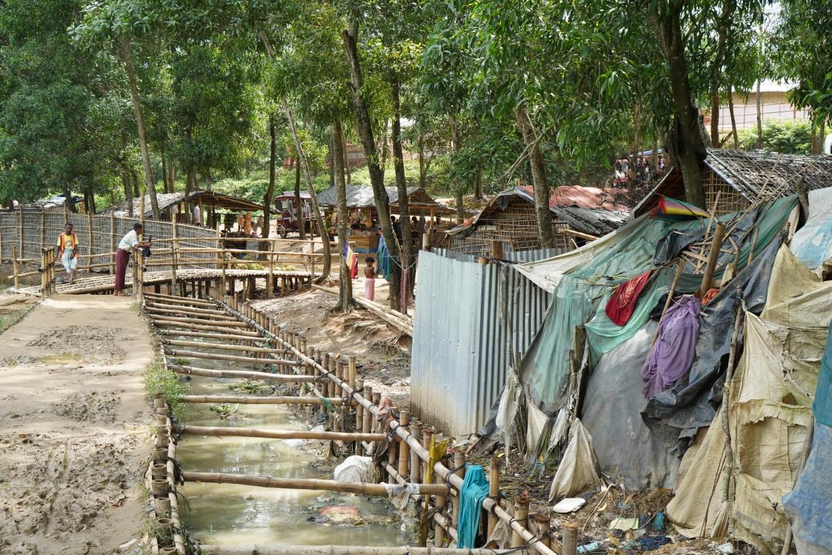 Le camp de Kutupalong, au Bangladesh.
 © Dalila Mahdawi/MSF