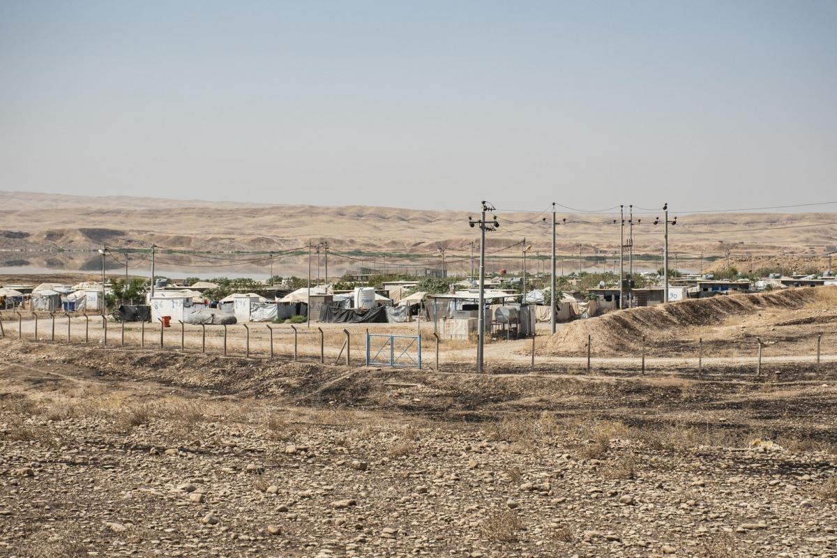 Vue générale du camp Alwand 2.
 © MSF/Hassan Kamal Al-Deen