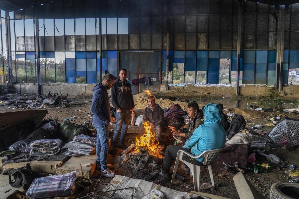 Velika Kladusa, Bosnie.
 © Anna Pantelia/MSF