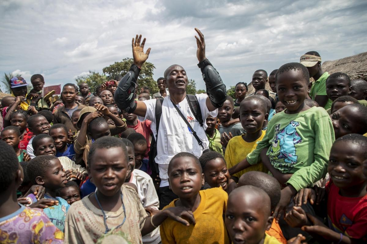 Lungonzo, République démocratique du Congo.
 © Pablo Garrigos/MSF