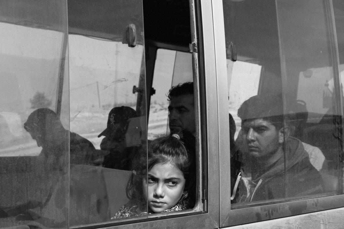 Camp de réfugiés de&nbsp;Bardarash, Kurdistan irakien.
 © Moises Saman / Magnum Photos