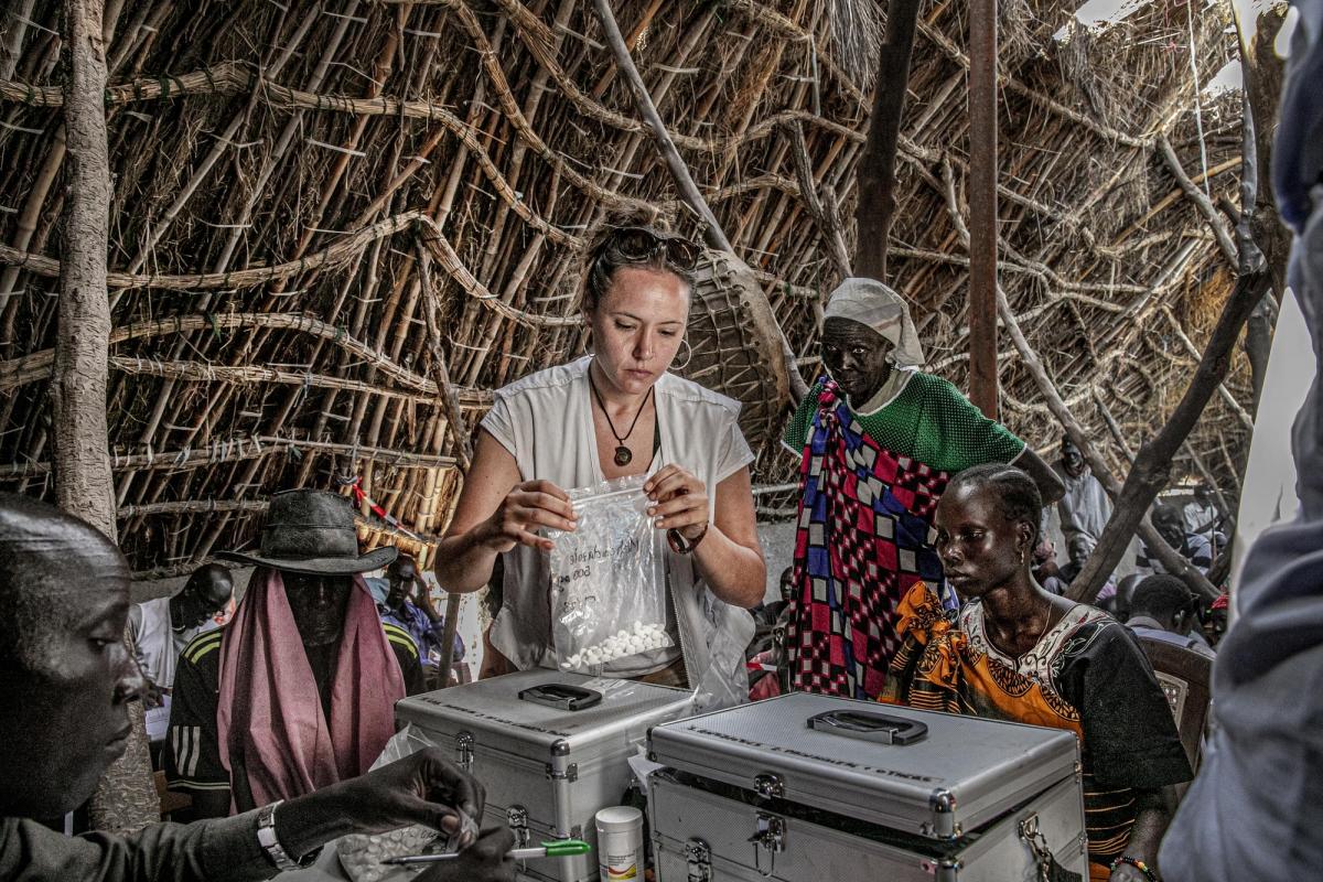 Galadriel Lopez Rozada, coordinatrice des urgences dans la zone.
 © Nicola Flamigni/MSF