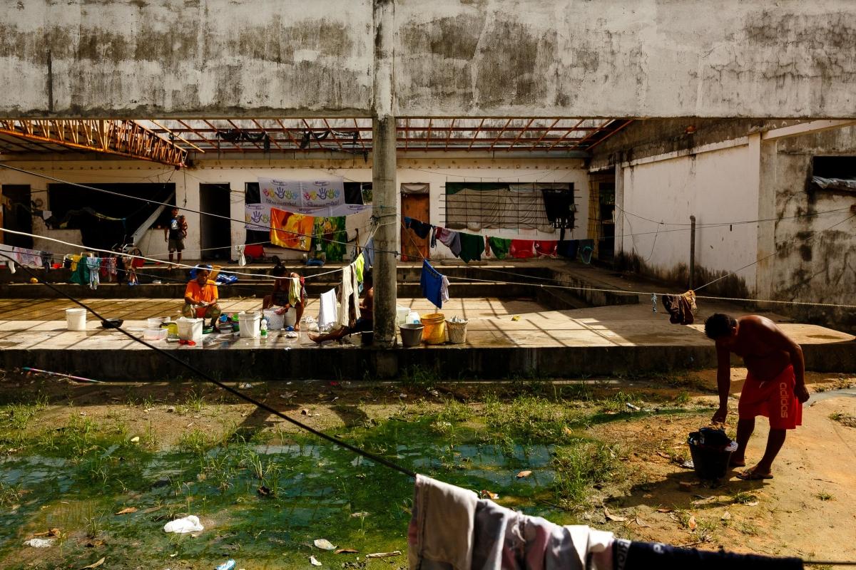 Dans le camp de Kaubanoko vivent des autochtones des ethnies Warao, Kariña et Eñepa.
© DiegoBaravelli