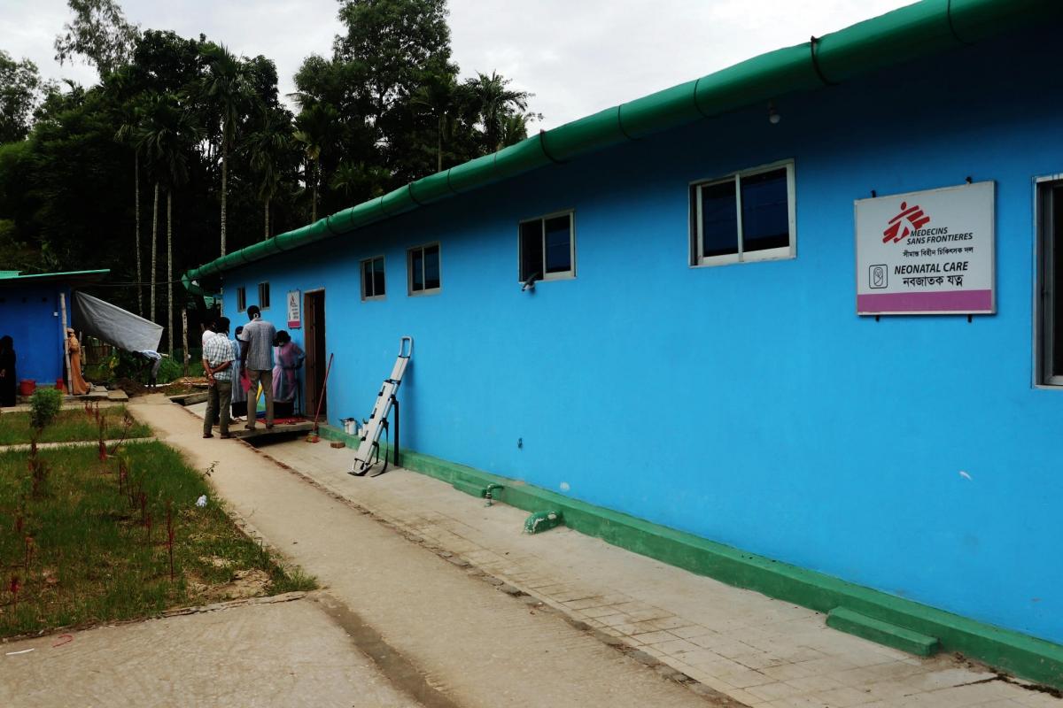 Le service de soins néonatals de l’hôpital MSF de Goyalmara à Cox's Bazar.
 © Hasnat Sohan/MSF