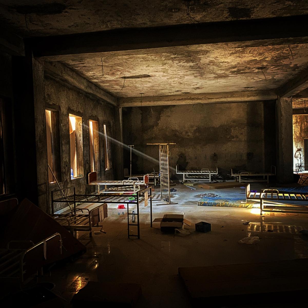 Une salle pillée dans l'hôpital général d'Adwa, dans la région du Tigré.&nbsp;Éthiopie.

&nbsp;
 © Matt Hotchkiss/MSF