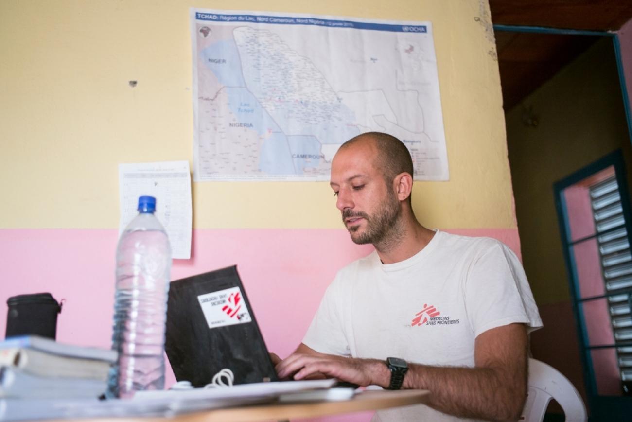 Alexandre Burt, MSF logistician in Baga Sola, Chad