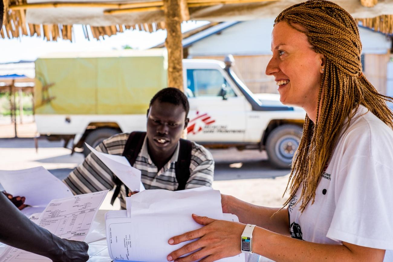 Hôpital MSF d'Ayilo, à Adjumani, en Ouganda. Novembre 2014