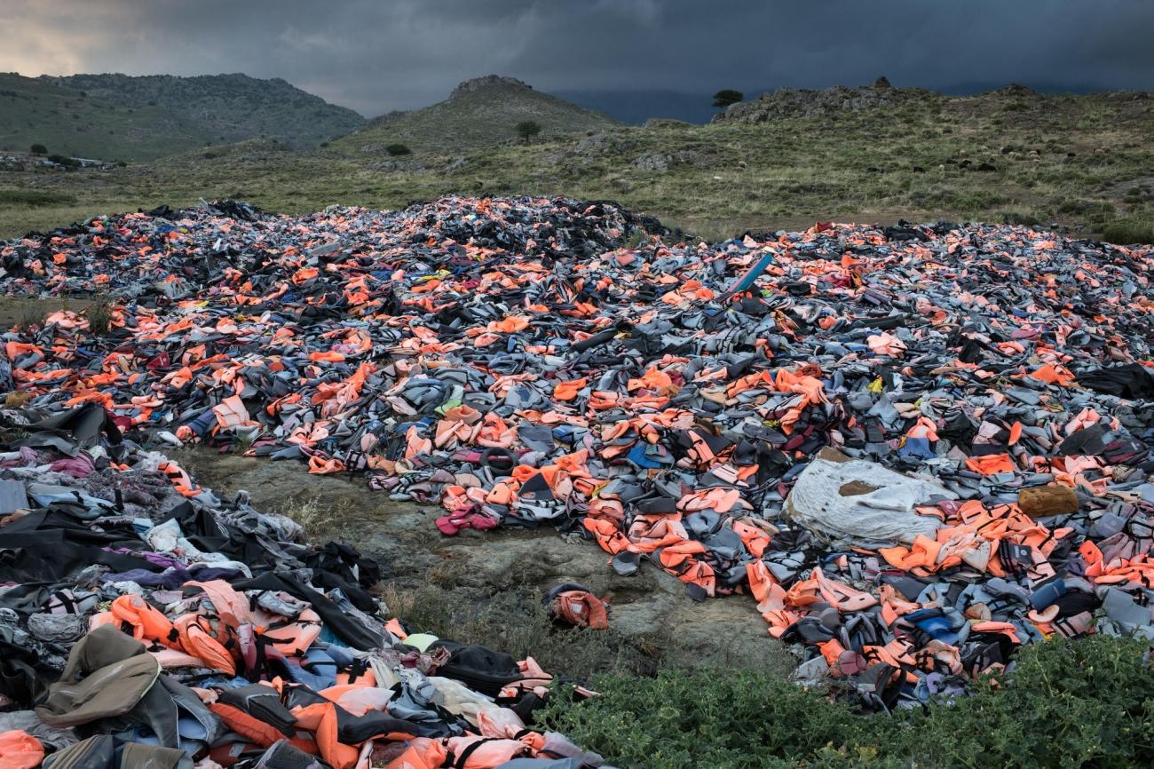 Ile de Lesbos, Grèce, 2018.
© Robin Hammond/Witness Change