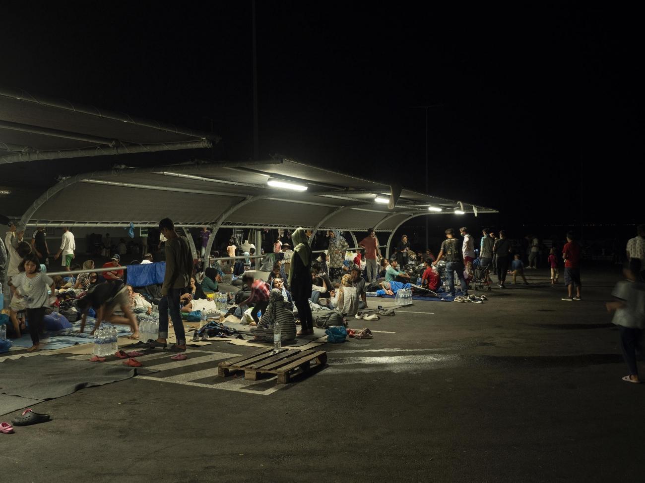 Lesbos, le 10 septembre 2020.
© Enri Canaj / Magnum Photos