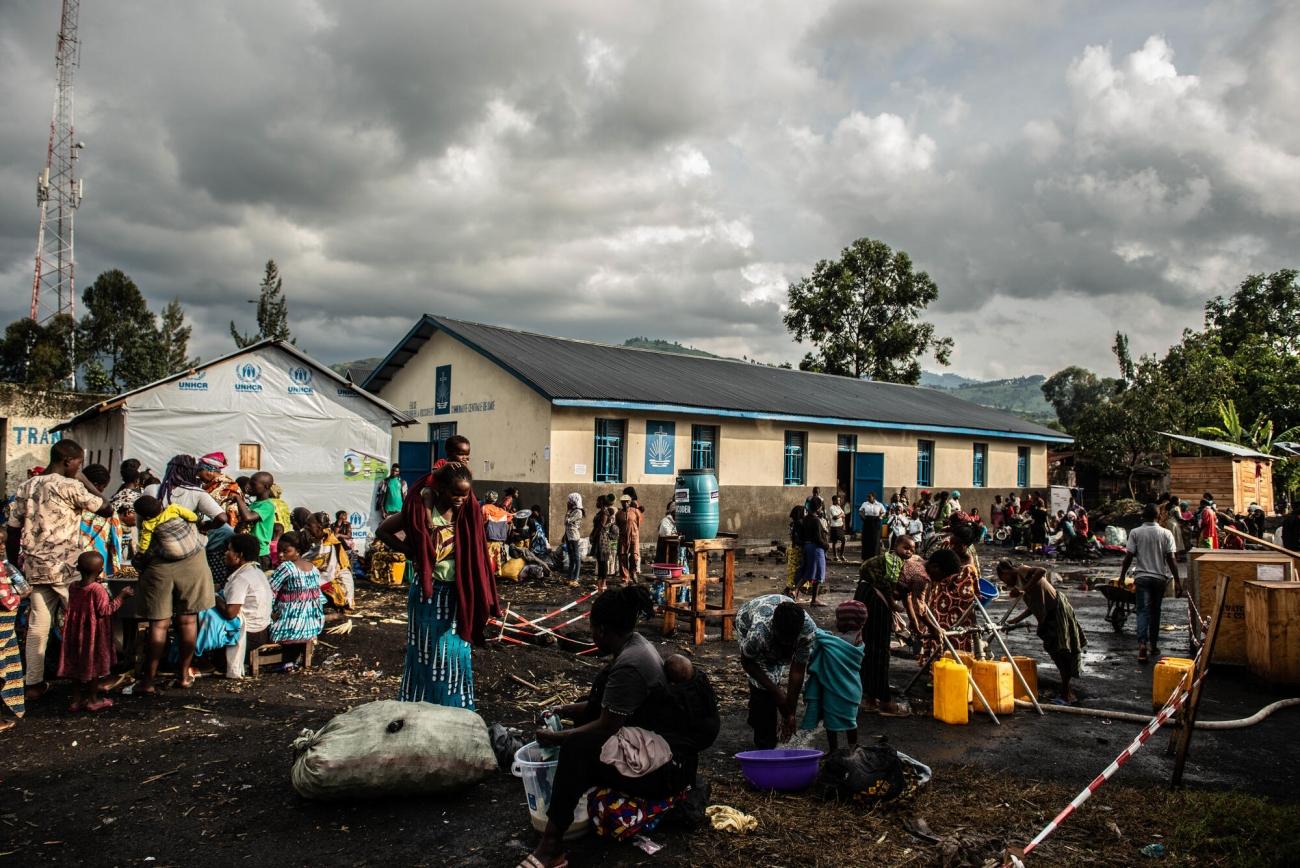 Sur les 180 000 personnes qui ont cherché refuge à Sake, environ 36 000 s'y trouvaient encore le 6 juin.