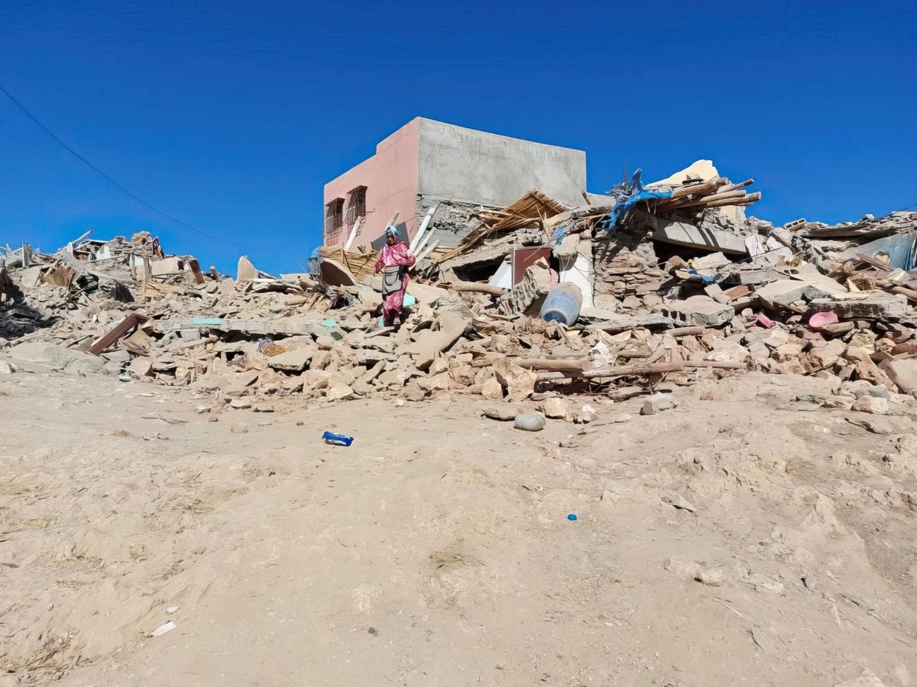 Séisme au Maroc : « Le niveau de dévastation est vraiment incroyable »