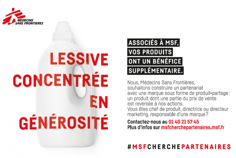 Campagne "MSF cherche partenaires"
 © MSF