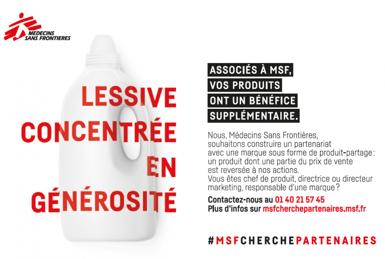 Campagne "MSF cherche partenaires"
 © MSF