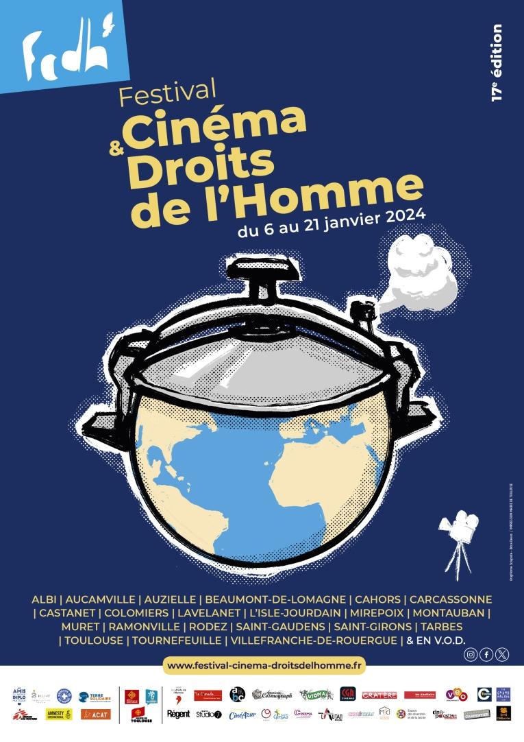 Festival Cinéma et Droits de l'Homme 2024 à Toulouse et en région  Midi-Pyrénées