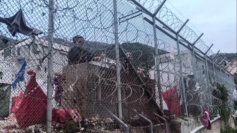 Hotspot de Samos en Grèce.
© Mohammad Ghannam/MSF