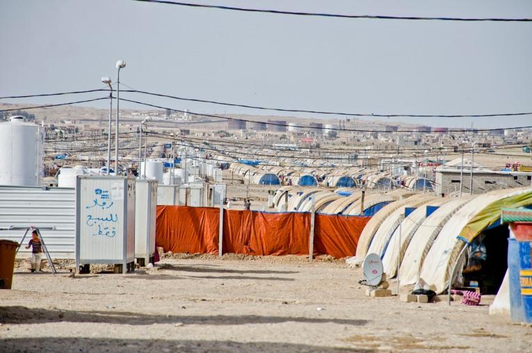 MSF a commencé à travailler à Qayara en 2016.
© Hassan Kamal Al-Deen/MSF