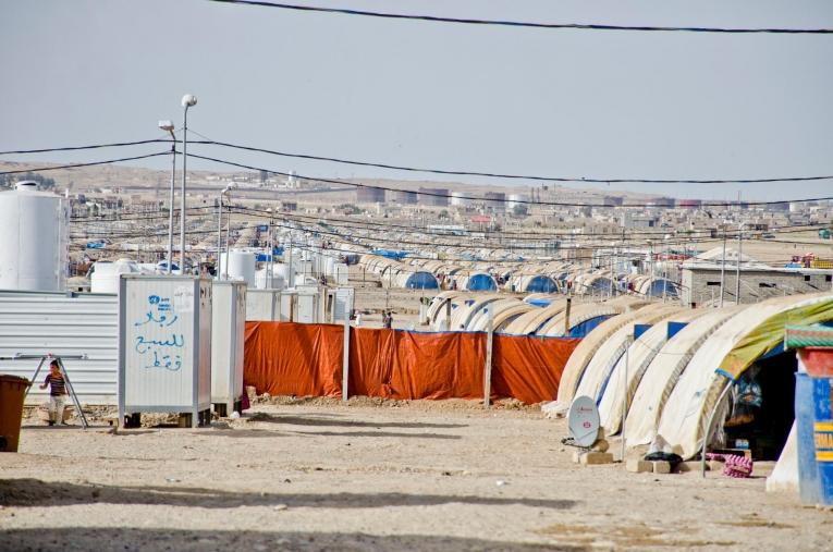 MSF a commencé à travailler à Qayara en 2016.
 © Hassan Kamal Al-Deen/MSF