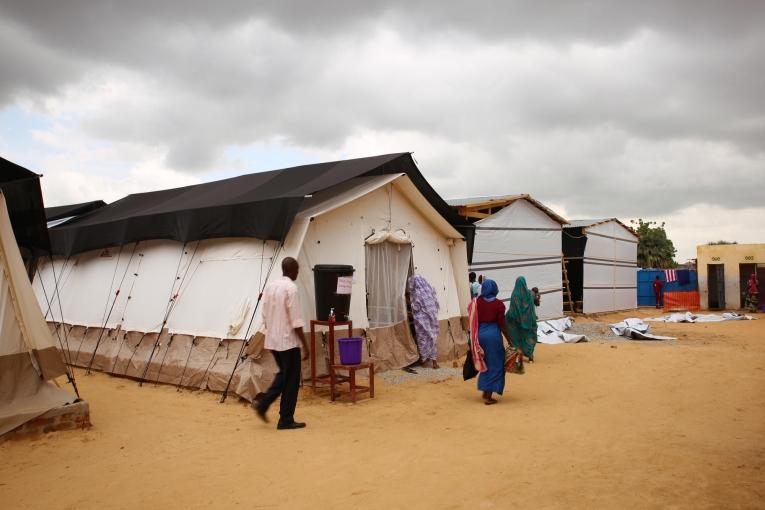 Centre nutritionnel thérapeutique de Médecins Sans Frontières à N'Djamena. Tchad. 2018.
© Mohammad Ghannam/MSF