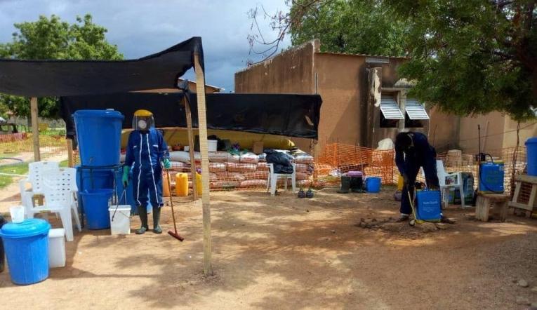 Centre de traitement du choléra de Dan Issa. Niger. 2018.
 © Moctar Abass/MSF