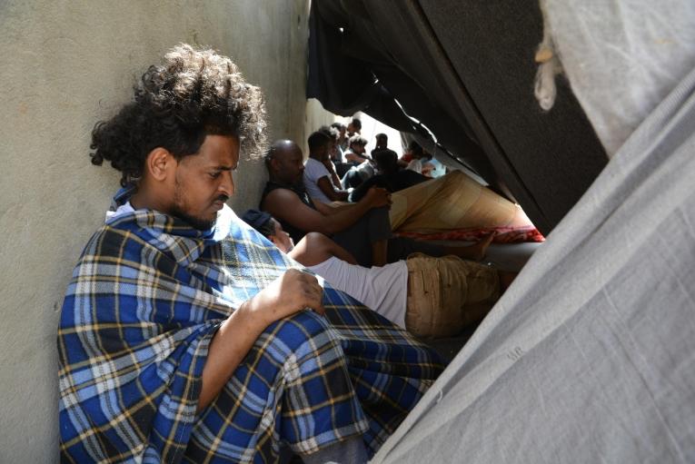 Centre de détention de Zintan, Libye, juin 2019.
© Jérôme Tubiana/MSF