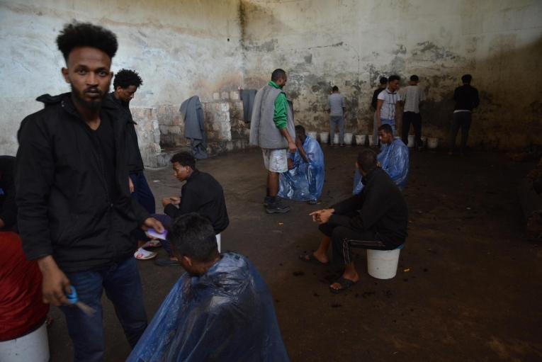 Centre de détention de Zintan, Libye, juin 2019.
© Jérôme Tubiana/MSF