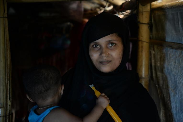 Portrait de Rashida.
 © Mohammad Ghannam/MSF