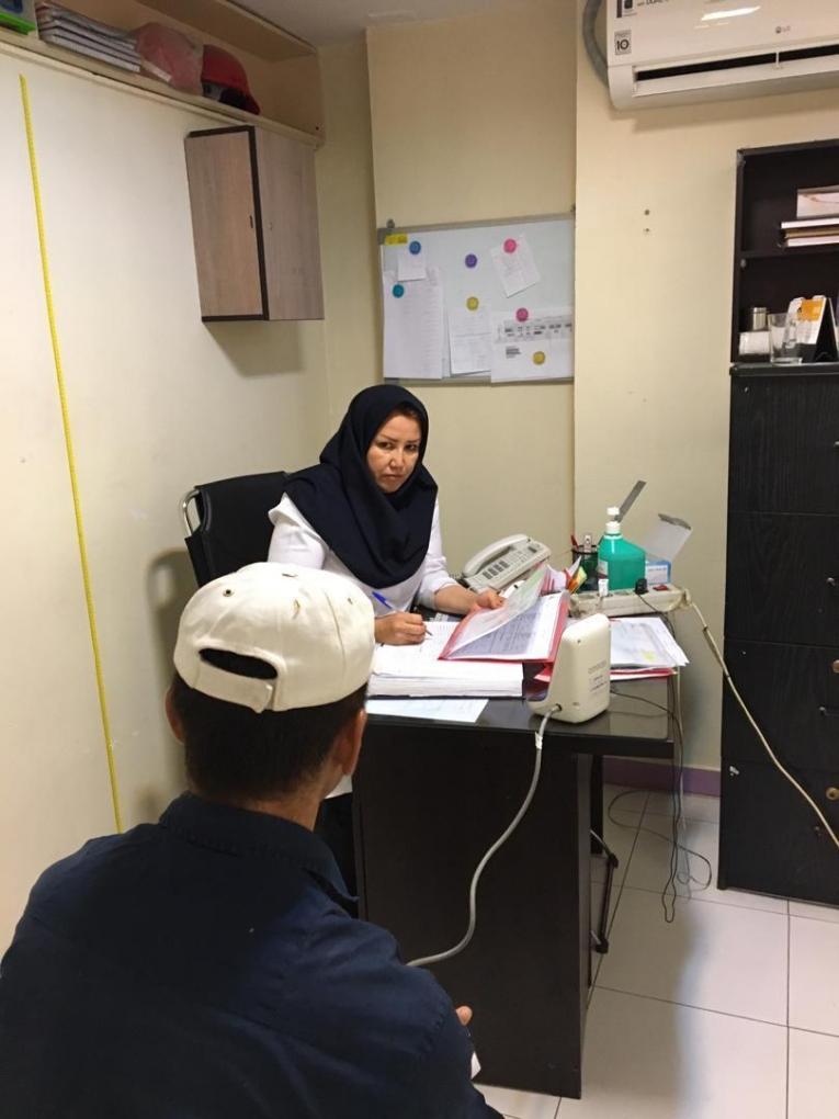 Clinique MSF Sud de Téhéran, en Iran.
© MSF