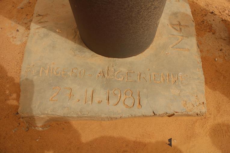 Le « Point Zéro », à la frontière entre l'Algérie et le Niger.
© Pape Cire Kane/MSF