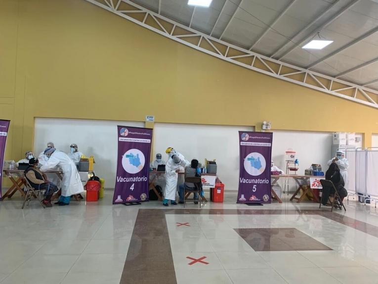 MSF ouvre de nouveaux centres de vaccination au Pérou pour limiter&nbsp;une troisième vague de Covid-19.
 © MSF