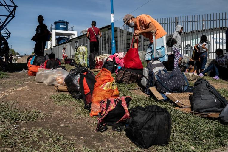 Au Brésil, dans l'Etat de Roraima, beaucoup de migrants et de demandeurs d'asile venus du Venezuela dépendent essentiellement de l'aide des associations pour vivre.
 © Mariana Abdalla/MSF