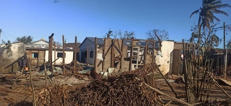 District de Mananjary après le passage du cyclone Batsirai.
 © Joaquin Noterdaeme/MSF