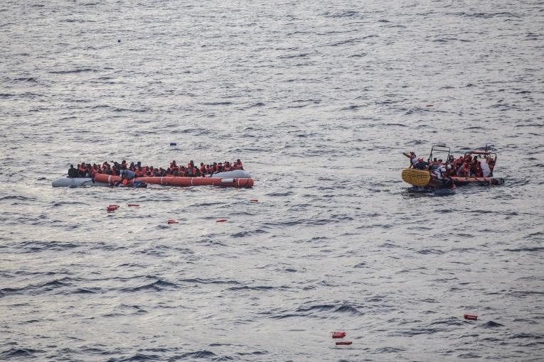 Sauvetage de 113 personnes en détresse en Méditerranée centrale. 2022.


&nbsp;

 © Anna Pantelia/MSF