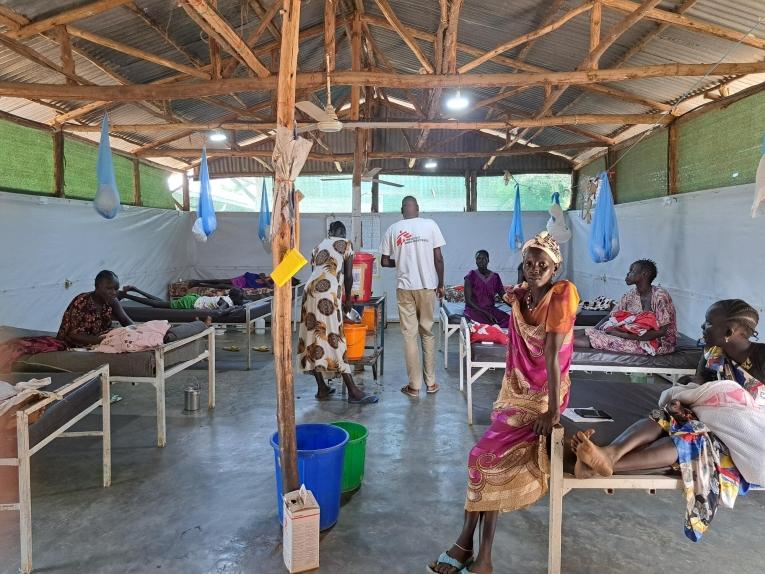 Dans le centre de santé de Kulé, MSF a reçu&nbsp; 1799 patients de mars à novembre 202.&nbsp;
 © Gabriella Bianchi/MSF