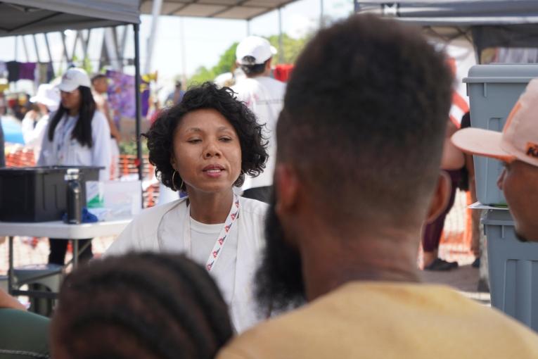 À Tapachula, MSF prodigue des soins médicaux aux migrants confrontés à des conditions précaires et à un accès limité aux services essentiels.
 © MSF