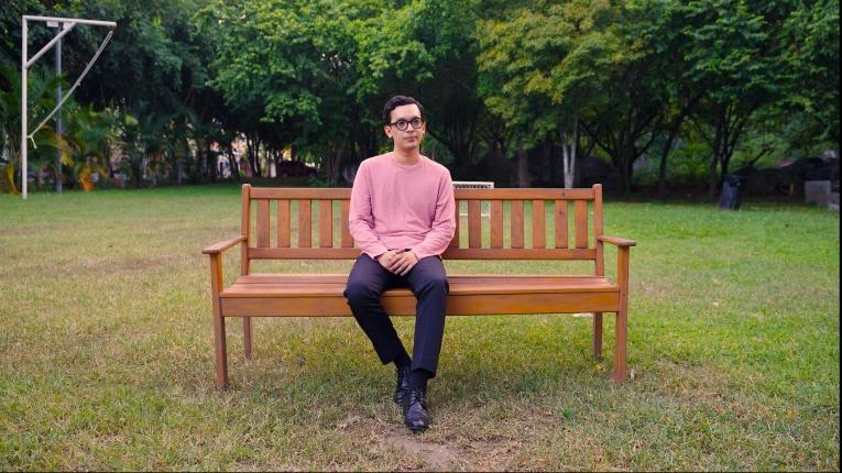 &nbsp;Jefry, 26 ans a pu bénéficier pour la première fois d’une prise en charge en santé mentale.
 © Fritz Pinnow Kawas/MSF