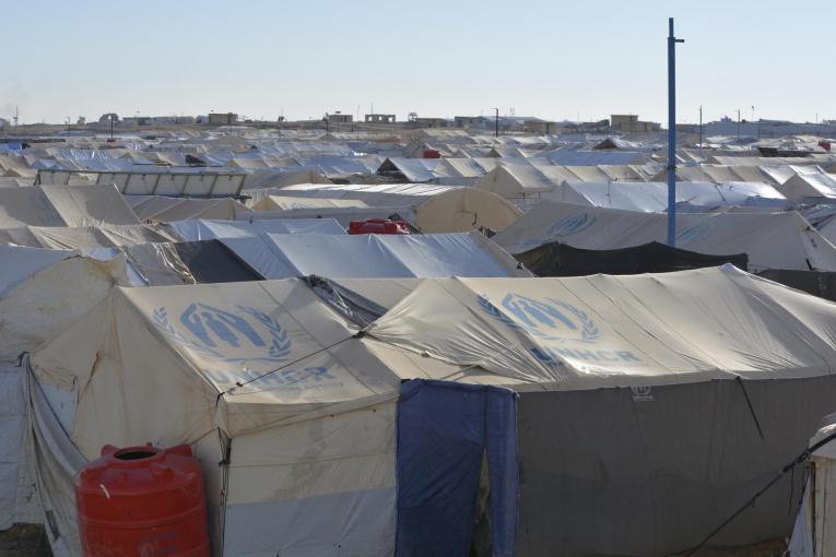 Vue générale du camp d'Al-Hol.
 © Azad Mourad/MSF