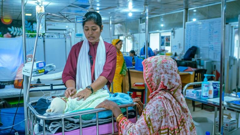 Service de Néonatalité. Hôpital MSF’s Kutupalong. Cox’s Bazar. Bangladesh. Août 2026.
 © Nazmul Islam/MSF
