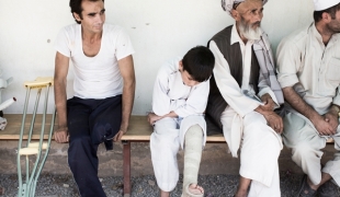 Centre traumatologique de Kunduz en Afghanistan  Février 2014. Mikhail Galustov