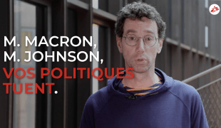 M. Macron, M. Johnson, vos politiques tuent