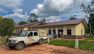Centre de santé de Kaboya, dans la ville de Kamanyola, au Sud-Kivu, en République Démocratique du Congo, mai 2025 