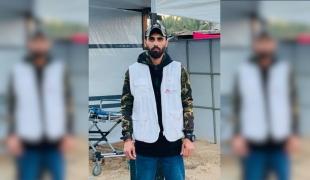 Abdullah était hygiéniste avec MSF, il a été tué par les forces israéliennes alors qu'il tentait de récupérer des sacs de farine sur un camion d'aide humanitaire, le 3 juillet 2025, Gaza.