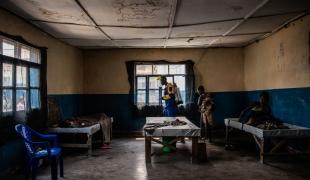 Opération de MSF à Sake, Nord-Kivu