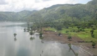 Mamont au sud est des Gonaïves où plusieurs villages ont été partiellement submergés suite aux tempêtes tropicales.