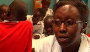 Rebecca travaille avec MSF dans la clinique Mathare depuis 2004.